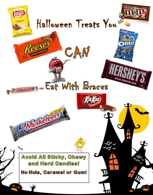Halloween Candy You Can Have With Braces! – True Orthodontics, PC